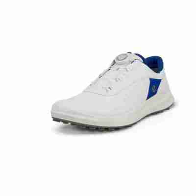 Ecco Core Boa Spikeless Golf Shoes - White Profile Picture