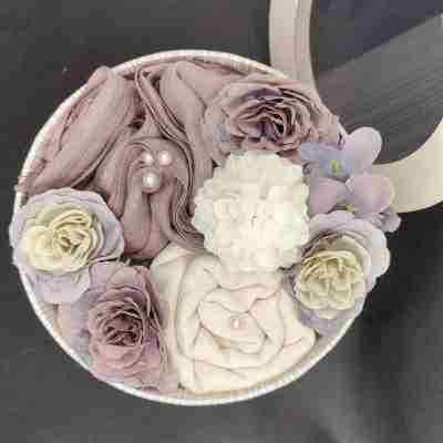 Lavender Scented Hijab Gift Set, Floral Bouquet, Personalized Box Profile Picture