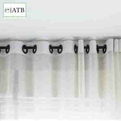 Secure and Stylish Curtain Pole Fitting Services by ATB Clean Profile Picture