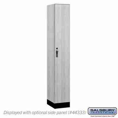 12" Wide Premier Wood Locker - Single Tier - 1 Wide - 6 Feet High - 18" Deep - Hasp Profile Picture